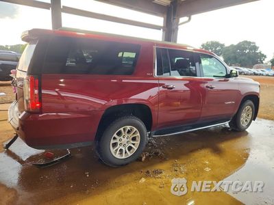 Trzecie zdjęcie samochodu z tyłu: 2020 GMC YUKON XL C1500 SLT VIN:1GKS1GKCXLR245172 - miniatura