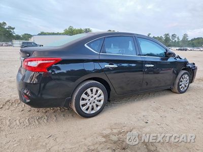 Trzecie zdjęcie samochodu z tyłu: 2017 NISSAN SENTRA SV VIN:3N1AB7AP3HY249870 - miniatura