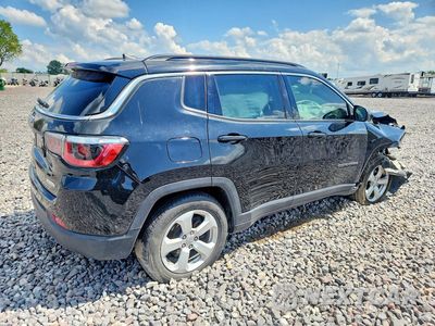 Trzecie zdjęcie samochodu z tyłu: 2019 JEEP COMPASS LATITUDE VIN:3C4NJDBB0KT713611 - miniatura