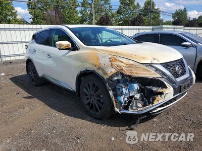 Czwarte zdjęcie samochodu z boku: 2021 NISSAN MURANO SL VIN:5N1AZ2CS6MC125801 - miniatura