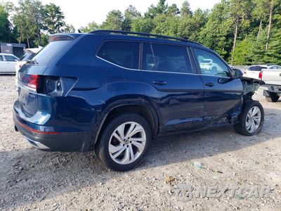 Trzecie zdjęcie samochodu z tyłu: 2023 VOLKSWAGEN ATLAS SE VIN:1V2HR2CA9PC540009 - miniatura