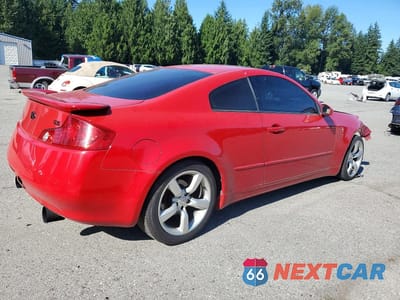 Trzecie zdjęcie samochodu z tyłu: 2003 INFINITI G35 BASE VIN:JNKCV54E43M213112 - miniatura