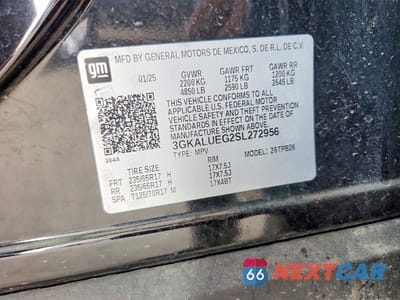Zdjęcie 14 z 14 samochodu: 2025 GMC TERRAIN ELEVATION VIN:3GKALUEG2SL272956 - miniatura