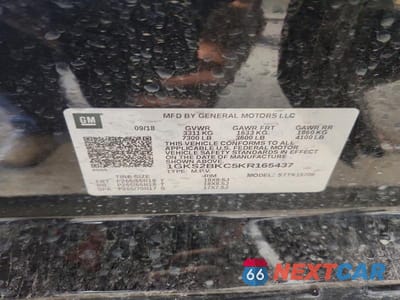 Zdjęcie 13 z 13 samochodu: 2019 GMC YUKON SLT VIN:1GKS2BKC5KR165437 - miniatura