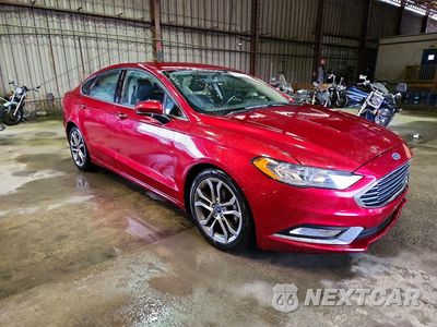 Czwarte zdjęcie samochodu z boku: 2017 FORD FUSION SE VIN:3FA6P0HD6HR292610 - miniatura
