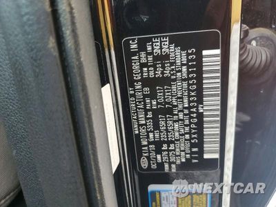 Zdjęcie 13 z 13 samochodu: 2019 KIA SORENTO LX VIN:5XYPG4A33KG531135 - miniatura