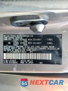 Zdjęcie 13 z 13 samochodu: 2019 LEXUS NX 300 BASE VIN:JTJYARBZ8K2138616 - miniatura