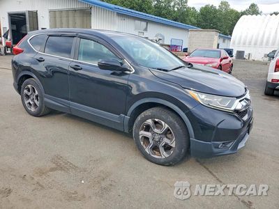 Czwarte zdjęcie samochodu z boku: 2018 HONDA CR-V EXL VIN:7FARW2H85JE017590 - miniatura