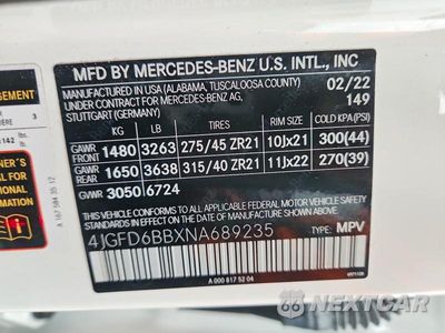 Zdjęcie 13 z 13 samochodu: 2022 MERCEDES-BENZ GLE COUPE AMG 53 4MATIC VIN:4JGFD6BBXNA689235 - miniatura