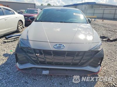 Piąte zdjęcie samochodu w środku: 2022 HYUNDAI ELANTRA N BASE VIN:KMHLW4AK1NU008980 - miniatura