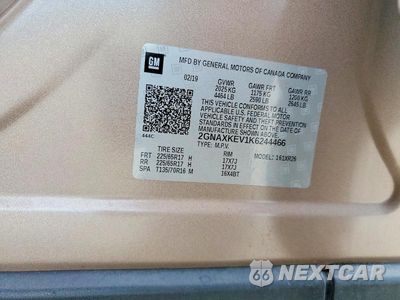 Zdjęcie 13 z 13 samochodu: 2019 CHEVROLET EQUINOX LT VIN:2GNAXKEV1K6244466 - miniatura