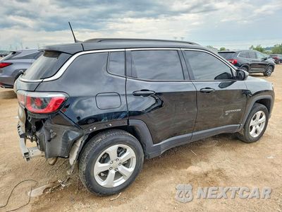 Trzecie zdjęcie samochodu z tyłu: 2020 JEEP COMPASS LATITUDE VIN:3C4NJDBB6LT164577 - miniatura