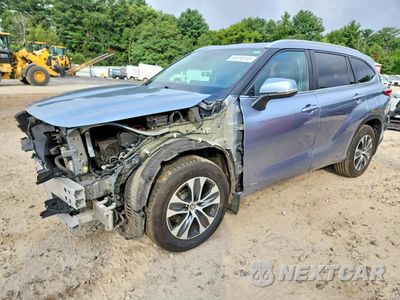 2023 TOYOTA HIGHLANDER HYBRID XLE 5TDKBRCH0PS585579 - główne zdjęcie licytacji z USA - miniatura