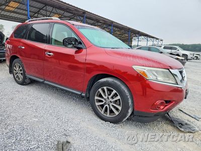 Czwarte zdjęcie samochodu z boku: 2014 NISSAN PATHFINDER SV VIN:5N1AR2MM7EC708234 - miniatura