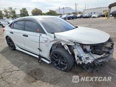 Czwarte zdjęcie samochodu z boku: 2023 HONDA CIVIC SPORT VIN:2HGFE2F55PH513570 - miniatura