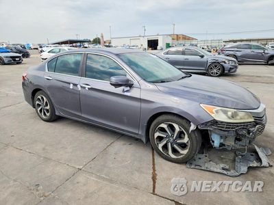 Czwarte zdjęcie samochodu z boku: 2017 HONDA ACCORD EXL VIN:1HGCR2F80HA055194 - miniatura