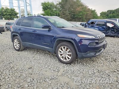 Czwarte zdjęcie samochodu z boku: 2014 JEEP CHEROKEE LIMITED VIN:1C4PJMDB9EW157223 - miniatura