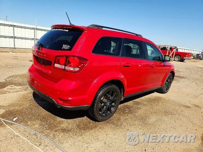 Trzecie zdjęcie samochodu z tyłu: 2018 DODGE JOURNEY SXT VIN:3C4PDCBG2JT363998 - miniatura