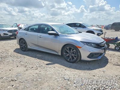 Czwarte zdjęcie samochodu z boku: 2020 HONDA CIVIC SPORT VIN:19XFC2F83LE010494 - miniatura