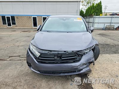 Piąte zdjęcie samochodu w środku: 2024 HONDA ODYSSEY TOURING VIN:5FNRL6H84RB028037 - miniatura