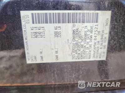 Zdjęcie 12 z 12 samochodu: 2010 NISSAN MAXIMA 3.5 S VIN:1N4AA5AP9AC847521 - miniatura