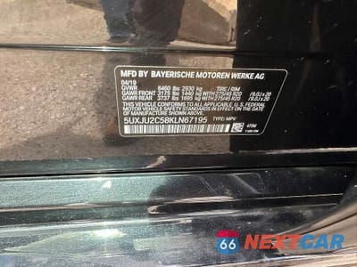 Zdjęcie 10 z 10 samochodu: 2019 BMW X5 XDRIVE50I VIN:5UXJU2C58KLN67195 - miniatura
