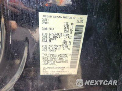 Zdjęcie 13 z 13 samochodu: 2010 NISSAN ARMADA PLATINUM VIN:5N1AA0NE5AN609915 - miniatura