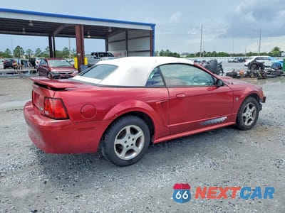 Trzecie zdjęcie samochodu z tyłu: 2003 FORD MUSTANG VIN:1FAFP44473F426639 - miniatura