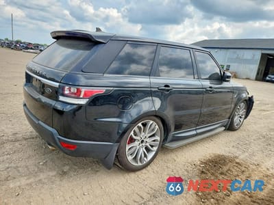 Trzecie zdjęcie samochodu z tyłu: 2016 LAND ROVER RANGE ROVER SPORT SC VIN:SALWR2EF4GA568726 - miniatura