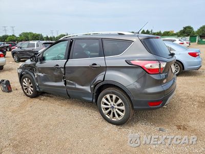 Drugie zdjęcie samochodu z przodu: 2017 FORD ESCAPE TITANIUM VIN:1FMCU0JD6HUE31123 - miniatura