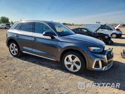 Czwarte zdjęcie samochodu z boku: 2022 AUDI Q5 PREMIUM PLUS 45 VIN:WA1EAAFY7N2002422 - miniatura