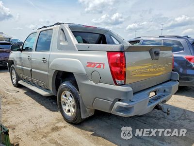 Drugie zdjęcie samochodu z przodu: 2002 CHEVROLET AVALANCHE K1500 VIN:3GNEK13T42G288980 - miniatura