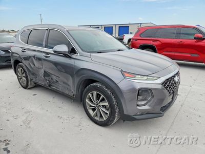 Czwarte zdjęcie samochodu z boku: 2019 HYUNDAI SANTA FE SEL PLUS 2.4L VIN:5NMS33AD6KH024874 - miniatura