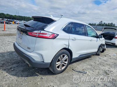 Trzecie zdjęcie samochodu z tyłu: 2019 FORD EDGE SEL VIN:2FMPK3J98KBC64460 - miniatura