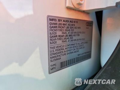 Zdjęcie 13 z 13 samochodu: 2019 AUDI Q7 PREMIUM PLUS VIN:WA1LAAF78KD009121 - miniatura