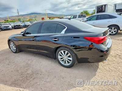 Drugie zdjęcie samochodu z przodu: 2015 INFINITI Q50 BASE VIN:JN1BV7AP7FM337803 - miniatura