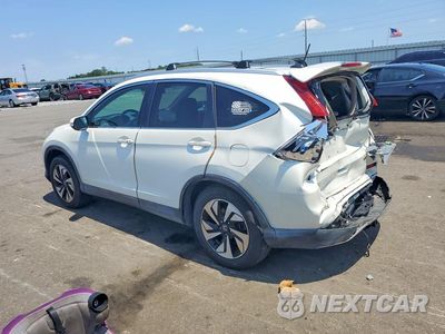 Drugie zdjęcie samochodu z przodu: 2016 HONDA CR-V TOURING VIN:5J6RM3H9XGL019027 - miniatura