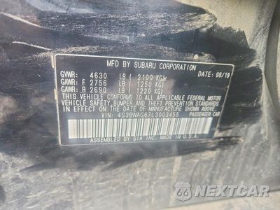 Zdjęcie 13 z 13 samochodu: 2020 SUBARU LEGACY SPORT VIN:4S3BWAG67L3003455 - miniatura