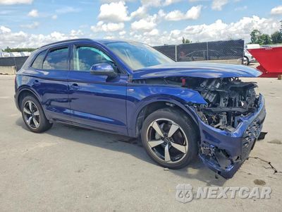 Czwarte zdjęcie samochodu z boku: 2022 AUDI Q5 PREMIUM PLUS 45 VIN:WA1EAAFY6N2021334 - miniatura