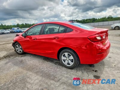 Drugie zdjęcie samochodu z przodu: 2018 CHEVROLET CRUZE LS VIN:1G1BC5SM7J7239141 - miniatura