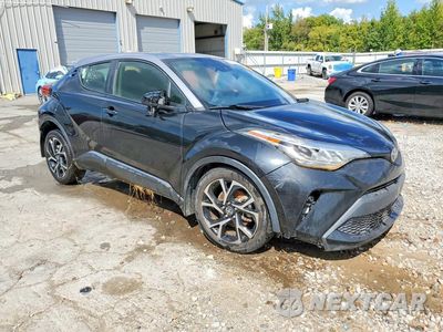 Czwarte zdjęcie samochodu z boku: 2020 TOYOTA C-HR XLE VIN:JTNKHMBX6L1079669 - miniatura
