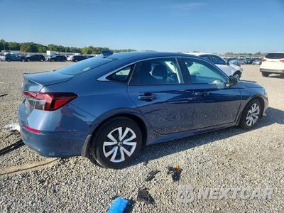Trzecie zdjęcie samochodu z tyłu: 2025 HONDA CIVIC LX VIN:2HGFE2F20SH581600 - miniatura
