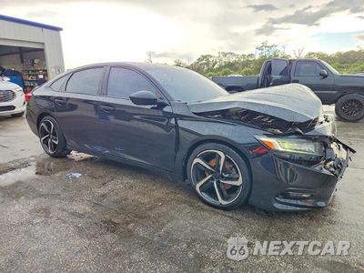 Czwarte zdjęcie samochodu z boku: 2020 HONDA ACCORD SPORT VIN:1HGCV1F38LA108257 - miniatura