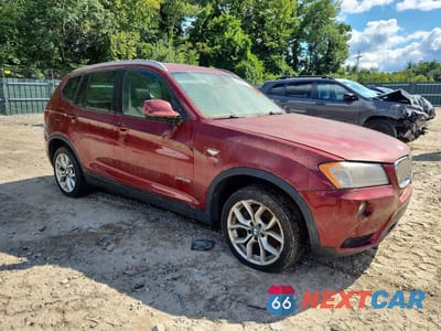 Czwarte zdjęcie samochodu z boku: 2013 BMW X3 XDRIVE28I VIN:5UXWX9C5XD0A31278 - miniatura