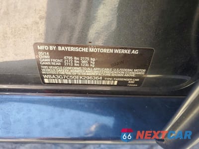 Zdjęcie 12 z 12 samochodu: 2014 BMW 328 XI VIN:WBA3G7C50EK296364 - miniatura