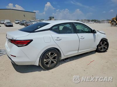 Trzecie zdjęcie samochodu z tyłu: 2022 NISSAN SENTRA SV VIN:3N1AB8CV5NY220142 - miniatura