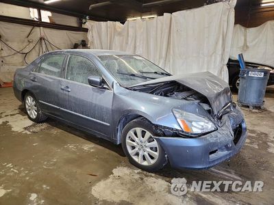 Czwarte zdjęcie samochodu z boku: 2007 HONDA ACCORD LX VIN:1HGCM66337A005415 - miniatura