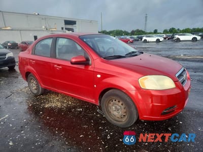 Czwarte zdjęcie samochodu z boku: 2008 CHEVROLET AVEO BASE VIN:KL1TD56688B133381 - miniatura