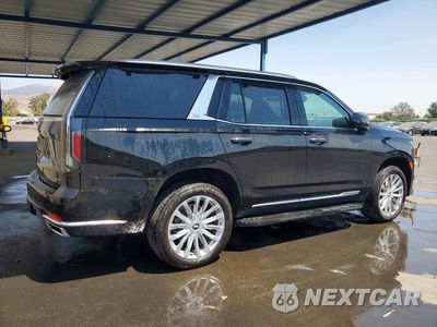 Trzecie zdjęcie samochodu z tyłu: 2023 CADILLAC ESCALADE PREMIUM LUXURY VIN:1GYS4BKL9PR384313 - miniatura