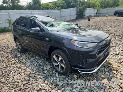 Czwarte zdjęcie samochodu z boku: 2021 TOYOTA RAV4 PRIME SE VIN:JTMAB3FV5MD014218 - miniatura